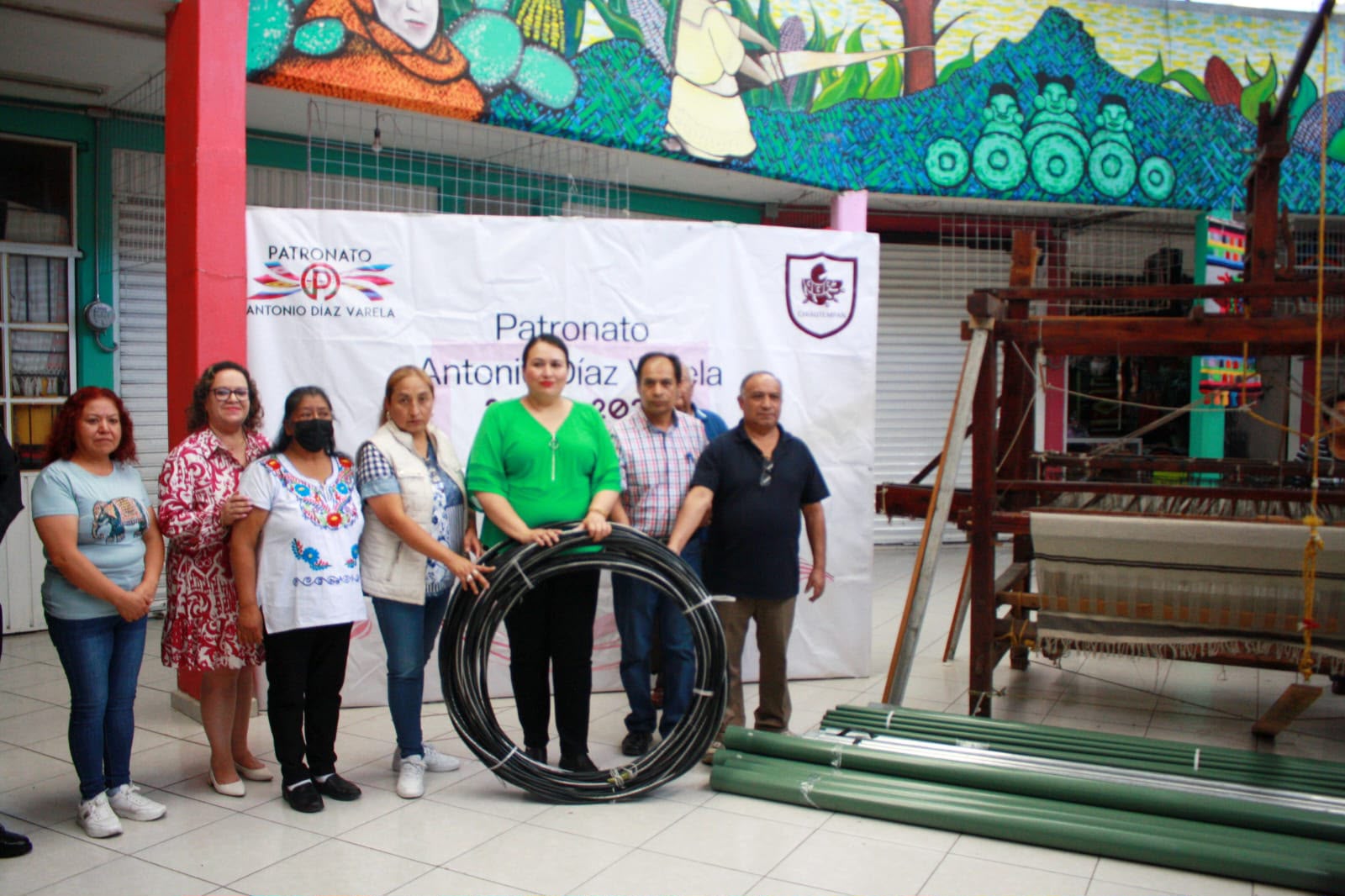 Gobierno de Chiautempan y Patronato Antonio Díaz Varela trabajan en rehabilitación de la Casa del Artesano
